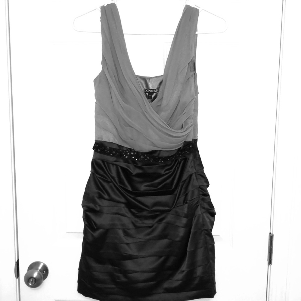 Express form fitting dress